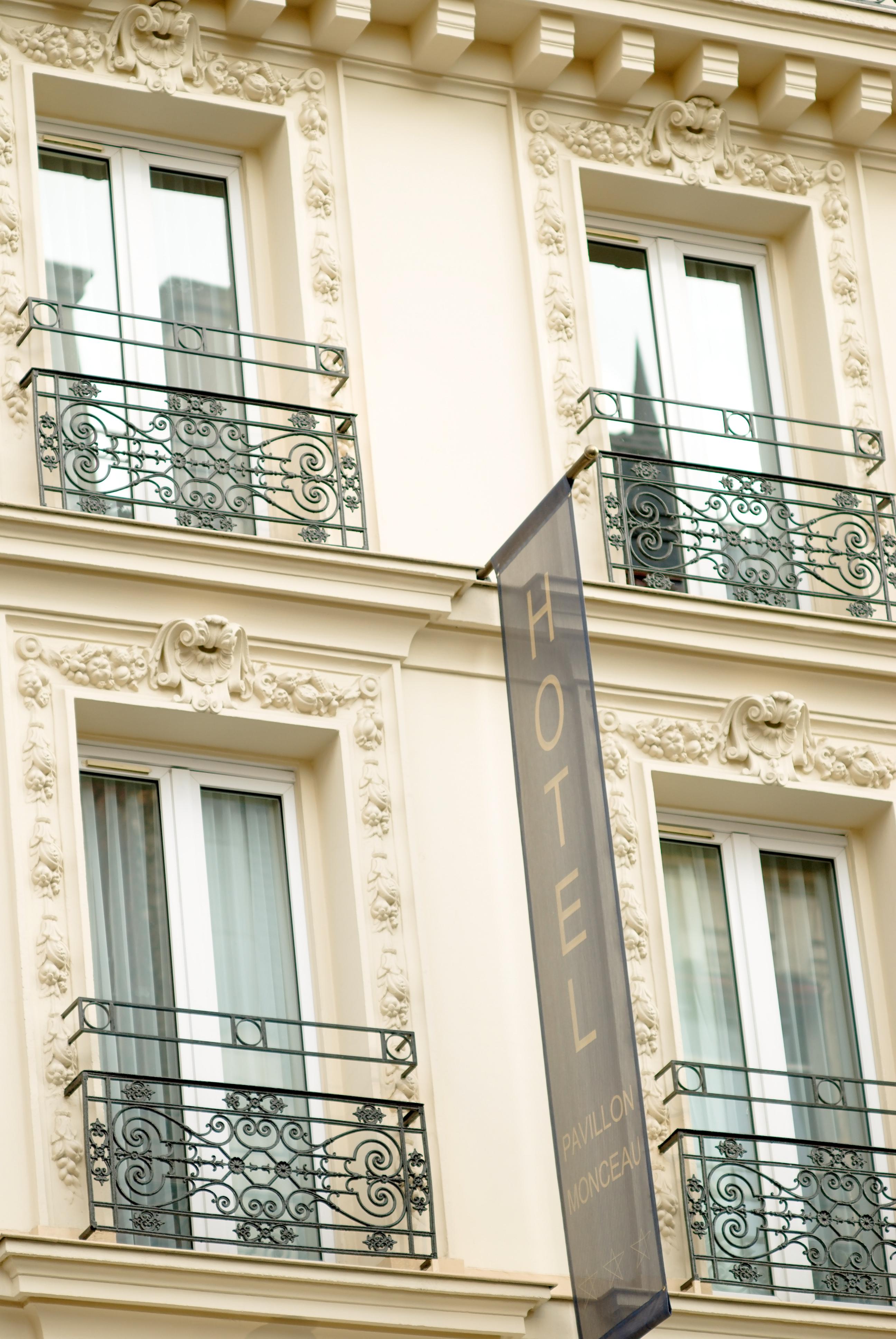 Pavillon Monceau Hotel Paris Exterior foto